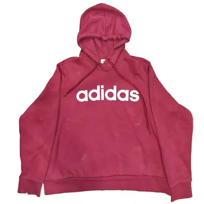 Red Vintage Adidas Hoodie • $60