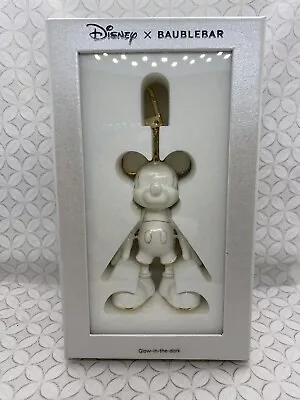 Disney Baublebar Mickey Mouse Glow-in-the-Dark Bag Charm • $70