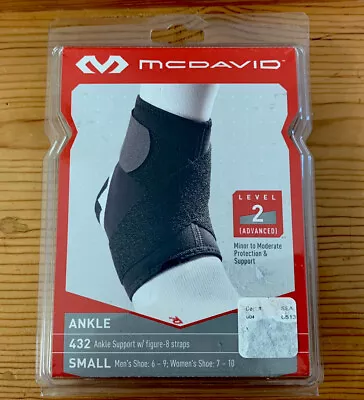 McDavid Sports 432 Adjustable Ankle Support W/ Strap & Thermal Neoprene Sz S NEW • $19.99