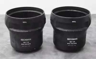 Set Of 2 Beckman Coulter Swing Buckets GH-3.8 Max 3750RPM • $120