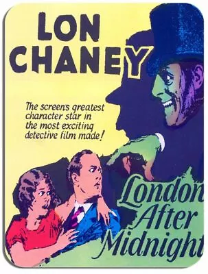 London After Midnight Movie Poster Mouse Mat Classic Lon Chaney Horror Mouse Pad • £8.95