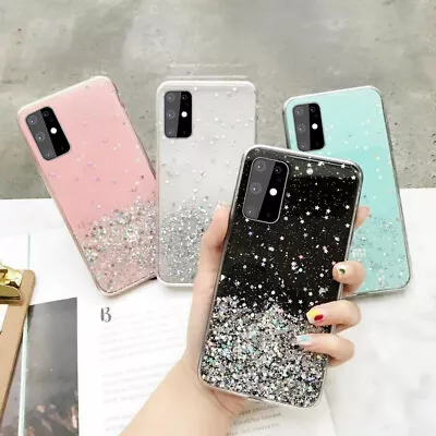 F OPPO A76 A78 A17 A16S A54S Case Glitter Ultra Cute Soft TPU Cover Shockproof • $9.98