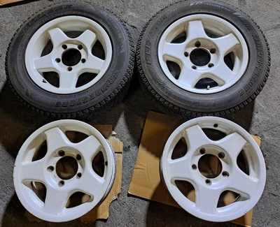 $1376.71 • Buy JDM Bradley V 16 Inch 5J 139.7 Jimny Size Vintage 44 Engineering SJ30 JA11 JA12