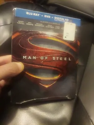 Man Of Steel Blu-Ray +Dvd+Code Steelbook | Walmart Exclusive *BRAND NEW* • $34.92