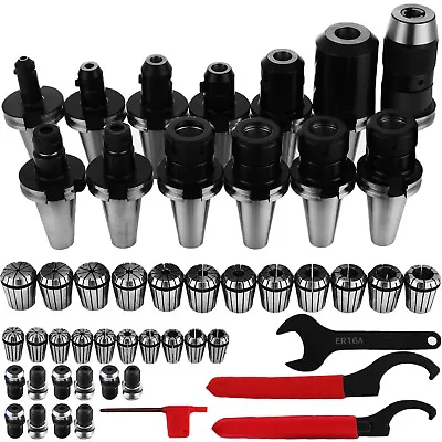 CAT 40 Tooling Kit For Haas Fadal CNC Mill-ER Chuck Collet Holder ER32/16 Tap • $241.89