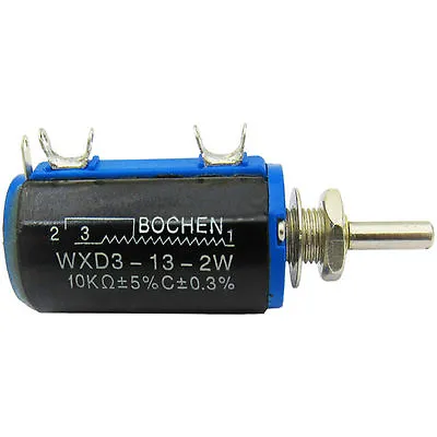 WXD3-13-2W Multiturn Wirewound Potentiometer Adjustable Resistor 100 Ohm - 100KΩ • £2.15