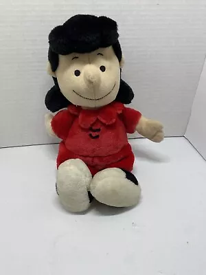 Cedar Point Camp Snoopy 12  LUCY VAN PELT Plush Doll Red Dress~Spot On Her Nose • $14