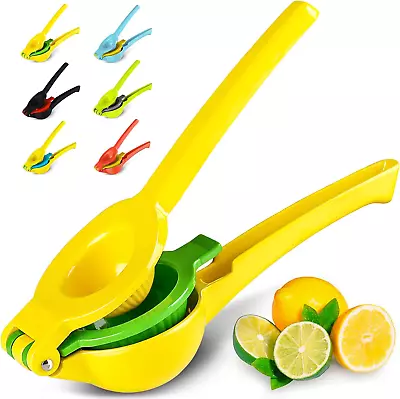 Zulay Metal 2-In-1 Lemon Lime Squeezer - Hand Juicer Lemon Squeezer Gets Every - • £18.54