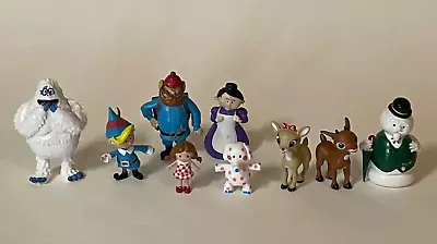 RUDOLPH THE RED-NOSED REINDEER Lot Of 9 PVC Mini Figures Island Of Misfit Toys • $59.99