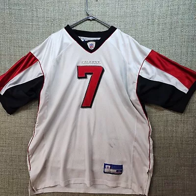 Micheal Vick Jersey NFL Of Field Reebok White 7 Vintage • $12.50