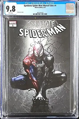 Symbiote Spider-Man Marvel Tales #1 CGC 9.8 Inhyuk Lee Variant Marvel 2021 • $300