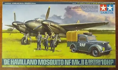 1/48 Mosquito NF Mk. II With Light Utility Car Tamiya #89786 Shrink Wrapped MISB • $59.99