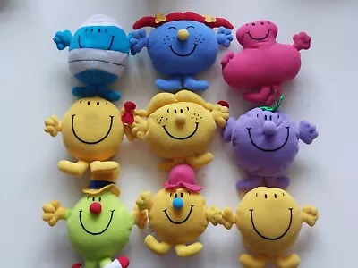 Mcdonalds Happy Meal Mr Men Bundle Joblot Plush Soft Toy Teddies Teddy X9 • £19.99