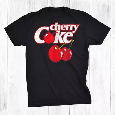 HOT SALE! Coca Cola Cherry Coke Logo  Retro Vintage T-Shirt S-5XL • $9.99