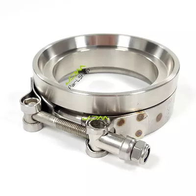 3.25  Exhaust Flange 4.25  V-Band Clamp KIT For GT45 Turbocharger New 3-1/4  • $40.42