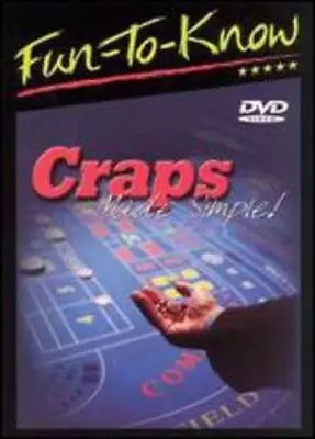 Fun To Know: Craps Made Simple - DVD By Artist Not Provided - VERY GOOD • $7.11