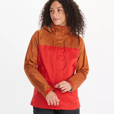 Marmot Womens PreCip Eco Waterproof Jacket (Cairo / Copper) • £50
