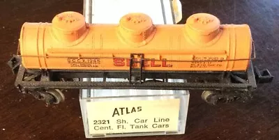 N Scale Atlas 2321 SCCX Shell 3-Dome Tank Car #1245 • $12.50