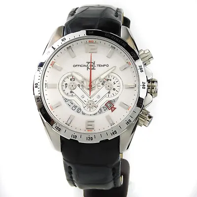 New Officina Del Tempo Competition 43mm Chronograph Watch OT1046/1120N • $325