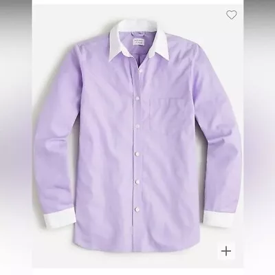 J. Crew Limited-edition Marie Marot X J.Crew Shirt In Thomas Mason® Cotton • $82