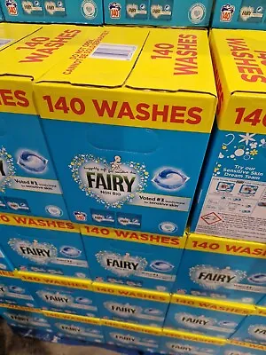 Fairy Non Bio Pods Laundry Detergent Washing Liquid Pods/capsules • £36.99