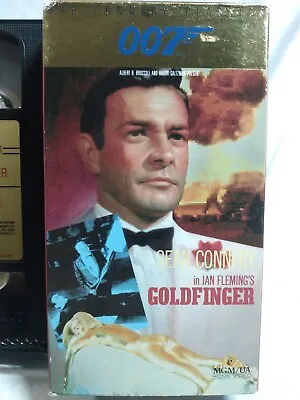 Goldfinger (VHS 1988) The Connery Classics • $4.99