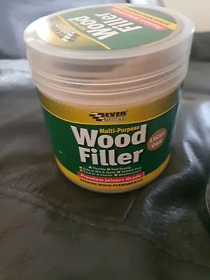 Everbuild Multi-Purpose Wood Filler Light Oak 250 Ml • £5.50