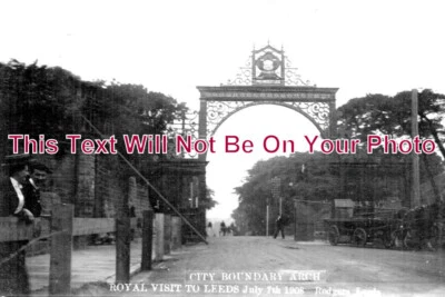£3.75 • Buy YO 2945 - City Boundary Arch For 1908 Royal Visit, Leeds, Yorkshire