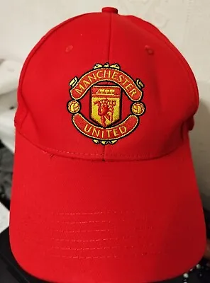  Manchester United Men's Adjustable Cap - Scarlet One Size • £10