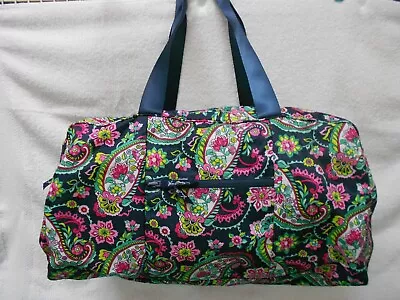 NWOT XL Vera Bradley Lighten Up Active Duffel Travel Petal Paisley EXCELLENT • $45.99