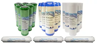 5 Stage Reverse Osmosis RO Replacement 21 Filters 3 Years Or More • £68.40