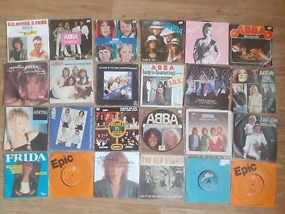 £99.99 • Buy 24 X Abba Vinyl Singles Collection  Picture Disc Imports , Promos 