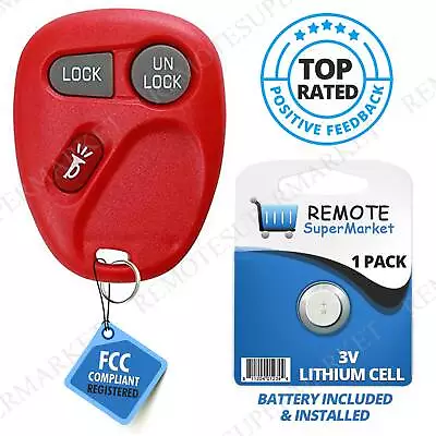 Replacement For GMC Sierra Sonoma Yukon Remote Car Keyless Entry Key Fob Red • $10.65