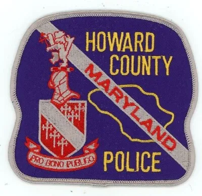 Maryland Md Howard County Police Nice Shoulder Patch Sheriff • $3.99