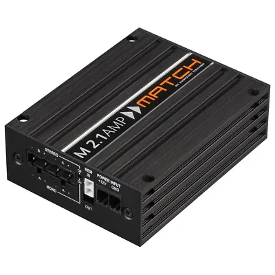 Match M 2.1AMP 2 Channel High Power Micro Amplifier 700W • $399