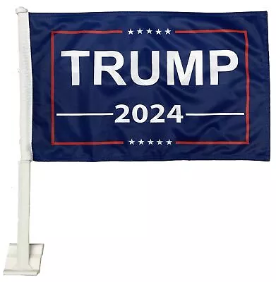 Trump 2024 Blue Car Flag • £12.19