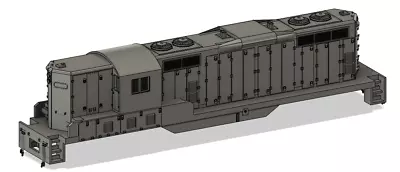 N Scale EMD GP10 Phase 3 With Patched DB Locomotive Shell • $25