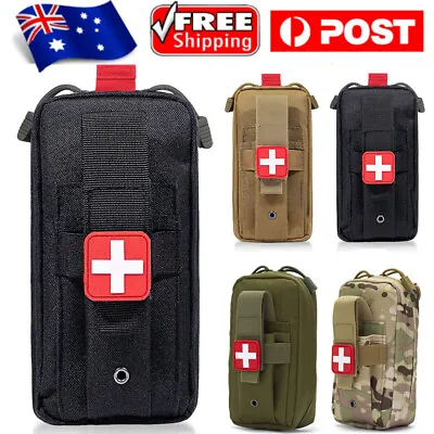 First Aid Kit Medical EDC Pouch Tactical Molle Outdoor Medical Bag Waist Bag • $15.95