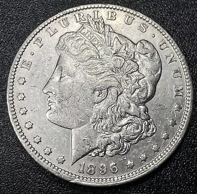 1896-O Morgan Silver Dollar XF Extra Fine • $58