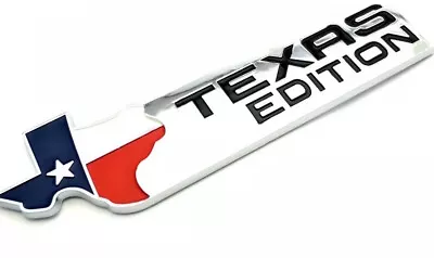 TEXAS EDITION Metal Emblem Badge For Chevy Ford Dodge Tailgate Stick-On  • $6.92