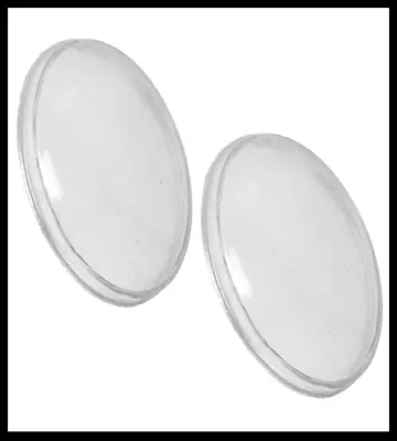 Glass Headlight Lens Set Of 2 Pair Volkswagen T1 Bug Beetle 1949-66 T2 Bus 50-67 • $44.85