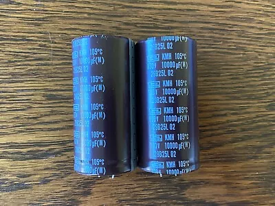 2 New 10000 Uf 100v Main Filter Capacitors For Pioneer SA-8100 EXACT FIT 40mm • $40