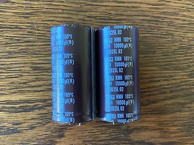 2 New 10000 Uf 100v Main Filter Capacitors Marantz 2245 2270 4240 EXACT FIT 40mm • $40