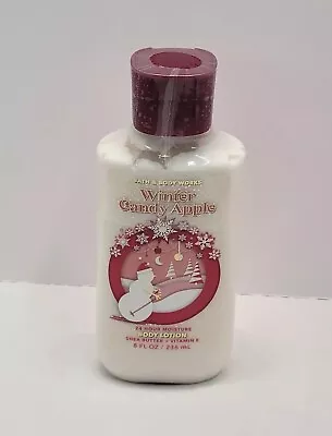 One New Bath & Body Works WINTER CANDY APPLE  Shea Body Lotion Full Size 8 Oz • $16