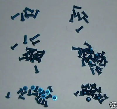 WHIP Racing Blue Aluminum Screw Sets - Assorted Tamiya M05/TT01/TRF/F104/TA05 • $24.99