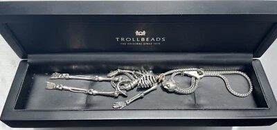 $3083.13 • Buy Trollbeads LE Skeleton Necklace Released In 2010 Retired Genuine Authentic