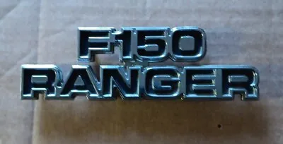  Original 1977-1979 Ford F150 Ranger Truck Front Fender Emblem D7TB-16702-C58AB • $17