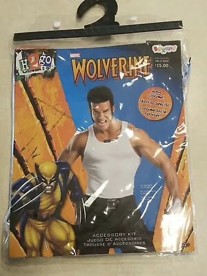 Adult Marvel Comics Movie X-Men Wolverine Side Burns Dog Tag Claws Accessory Kit • $11.99