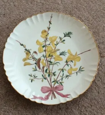£14 • Buy Vintage Minton Wall/cabinet Plate With Flower Bouquet - 8.1/2” 