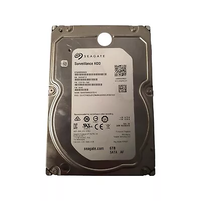 Seagate 6TB Hard Drive 3.5  SATA III 6Gb/s  ST6000VX003 • £59.95